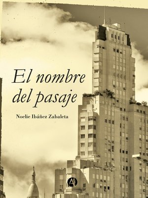 cover image of El nombre del pasaje
